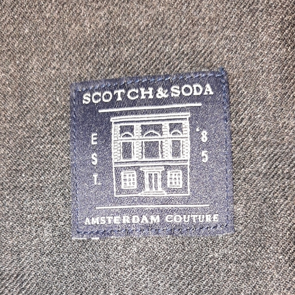 Scotch & Soda Men's Quilted Puffer Jacket - Dark Gray NWOT - Picture 9 of 16